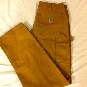 Carhartt Original Fit Double Front Mens Work Pants (33x34)